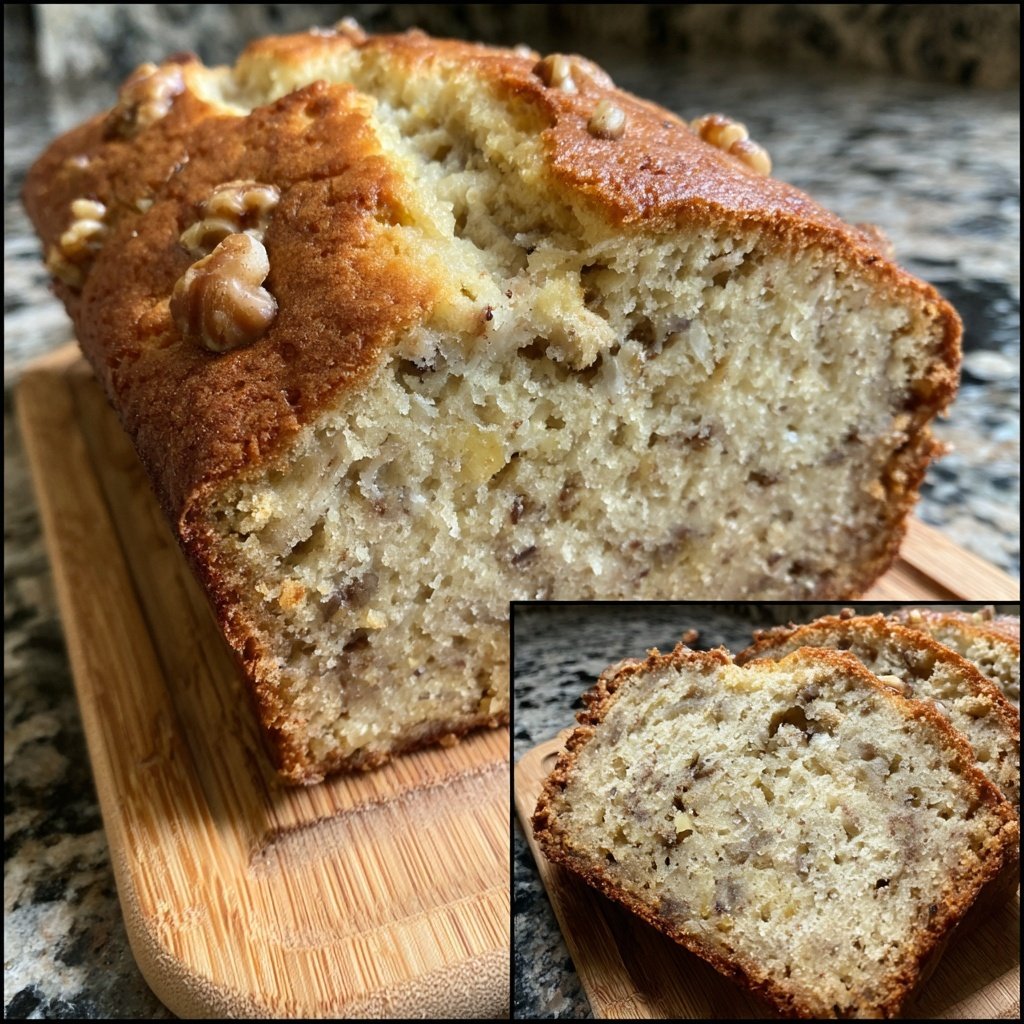 Classic Moist Banana Bread Recipe