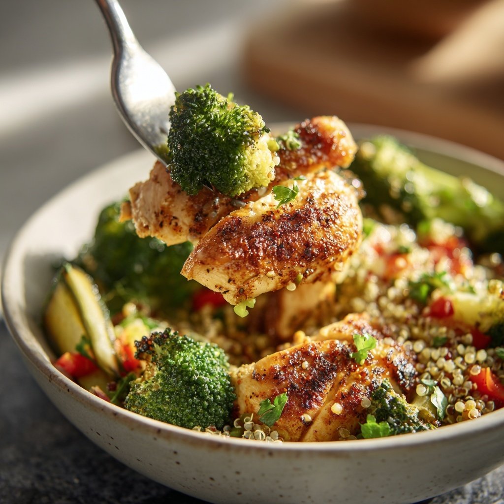 High Protein Meal Prep Lunch