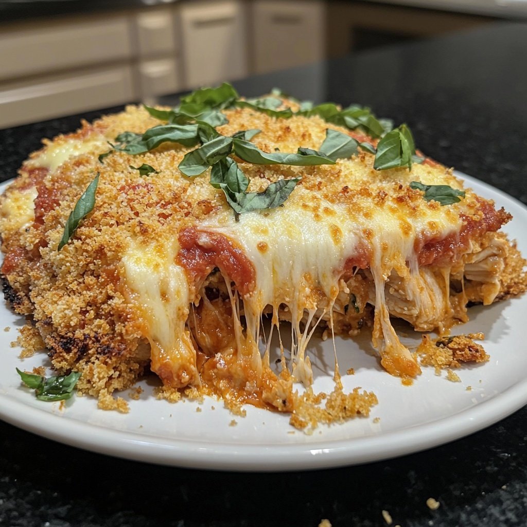 Family-Favorite Crockpot Chicken Parmesan