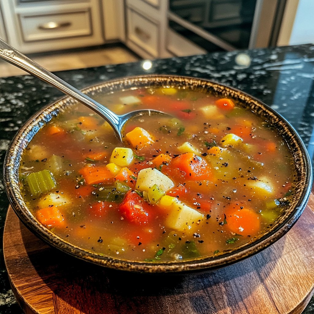 Quick Vegetable Soup Recipe