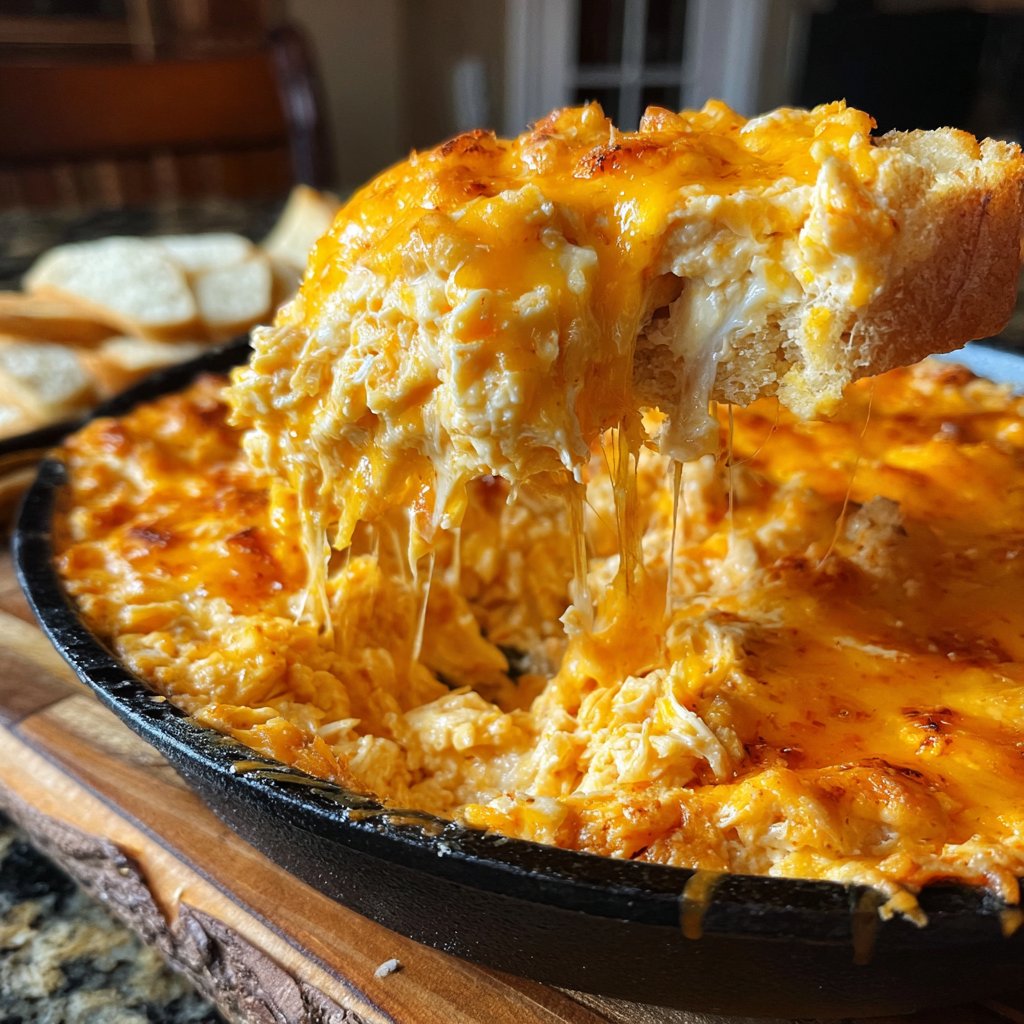 Creamy Buffalo Chicken Dip Recipe