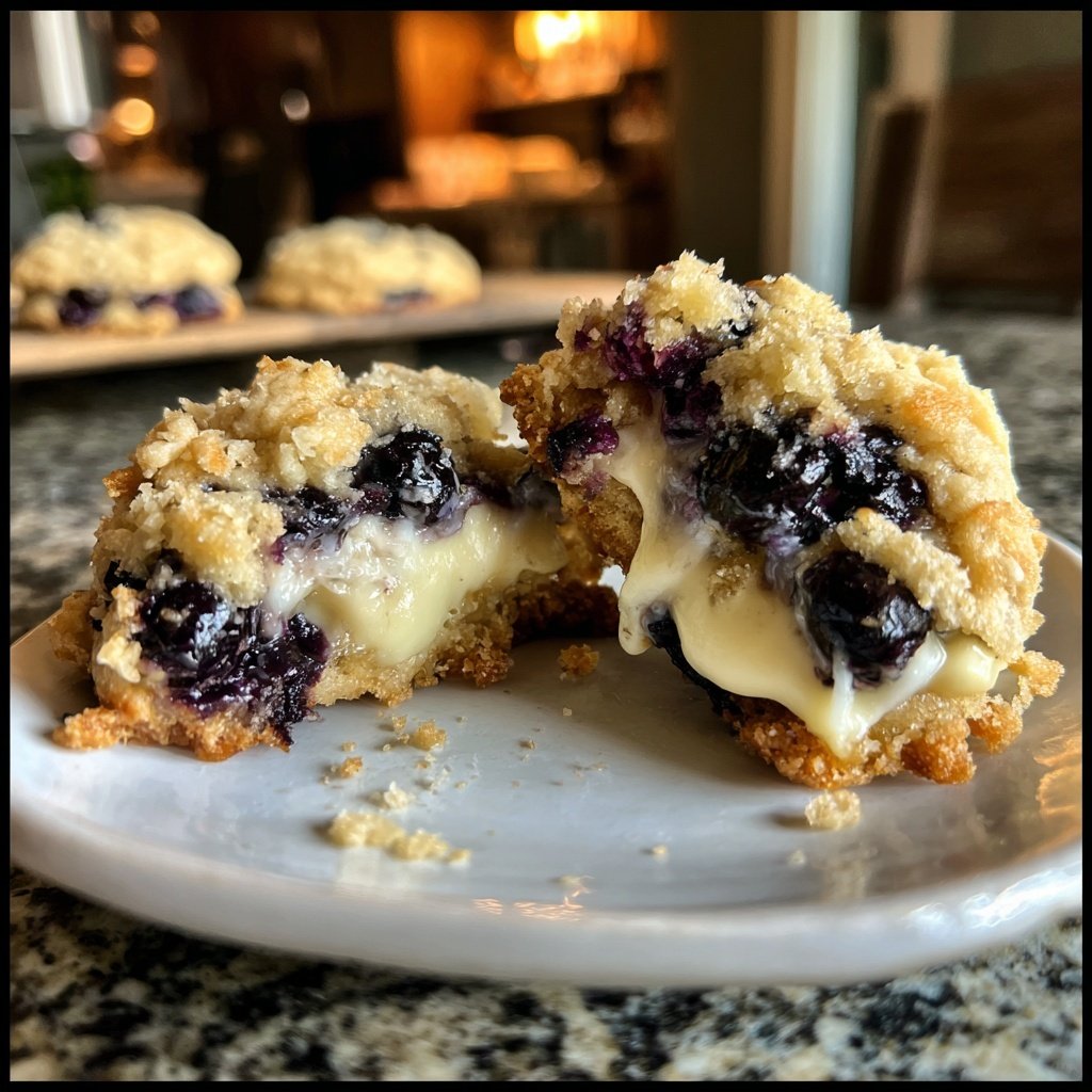 Blueberry Cheesecake Cookies