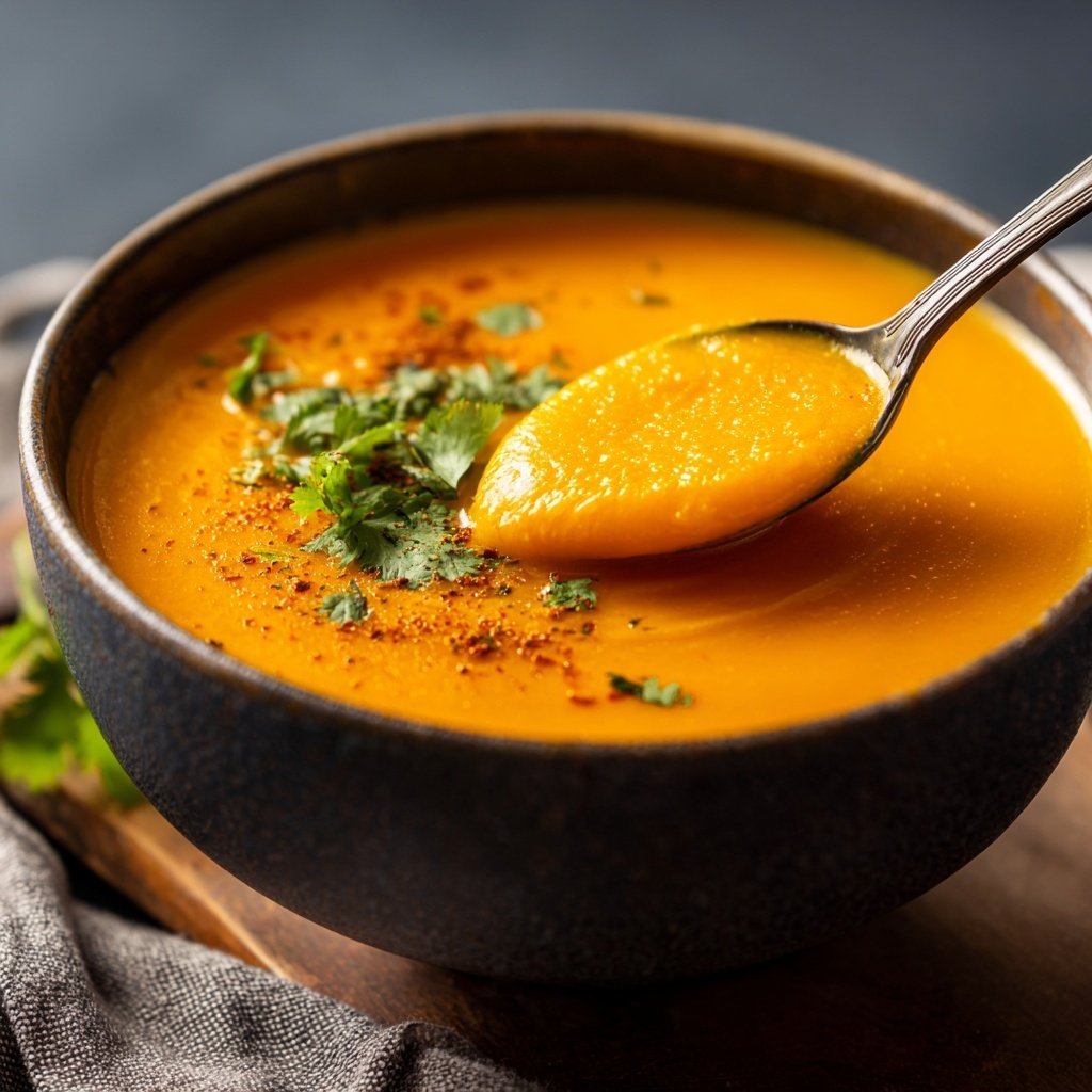 Creamy Carrot Ginger Soup