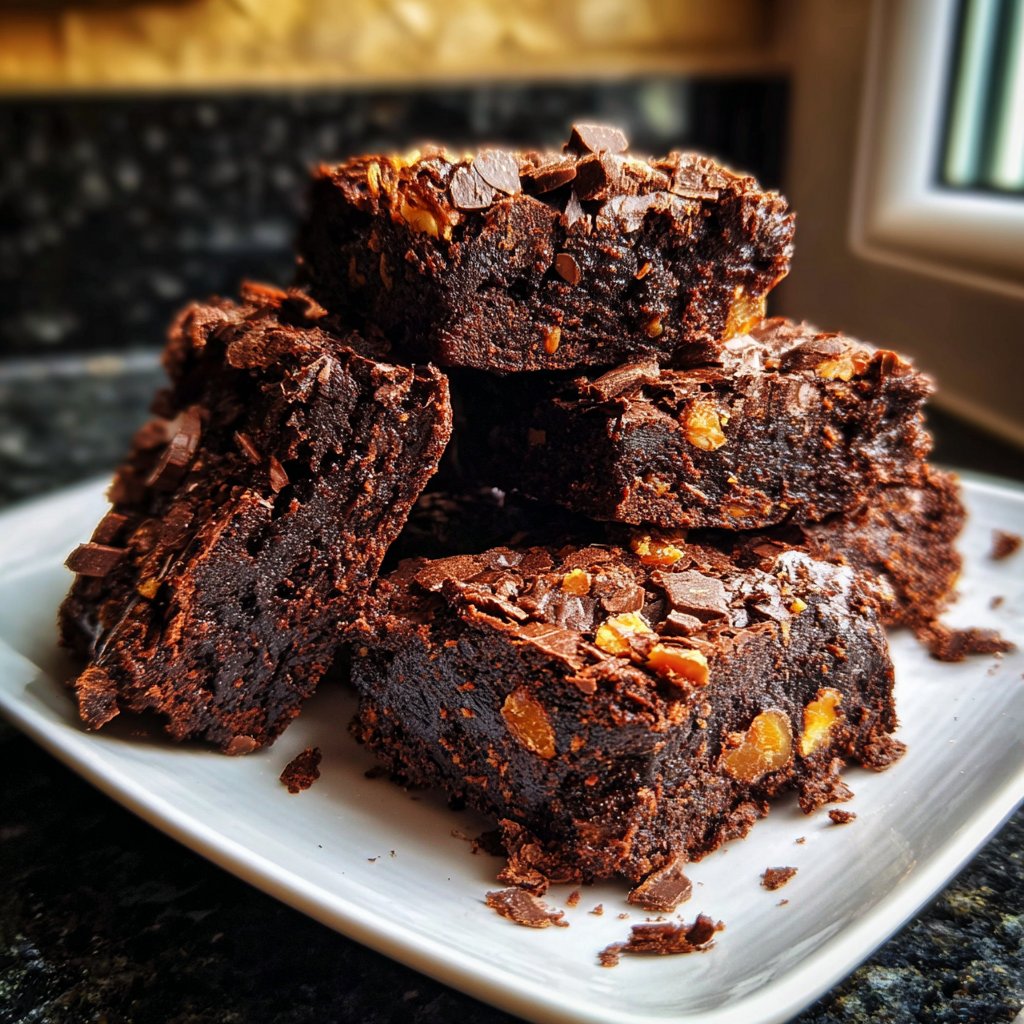 Cottage Cheese Brownies with Dates