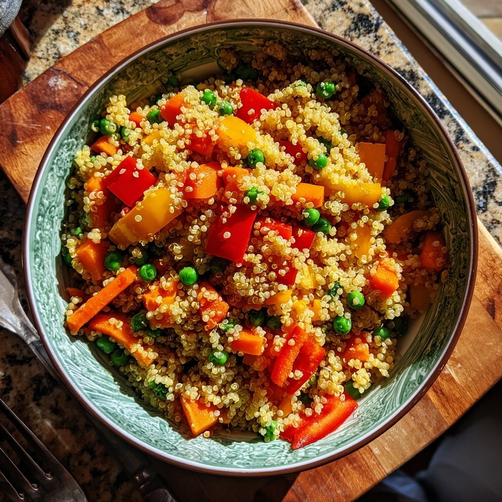 Vegetable Fried Quinoa