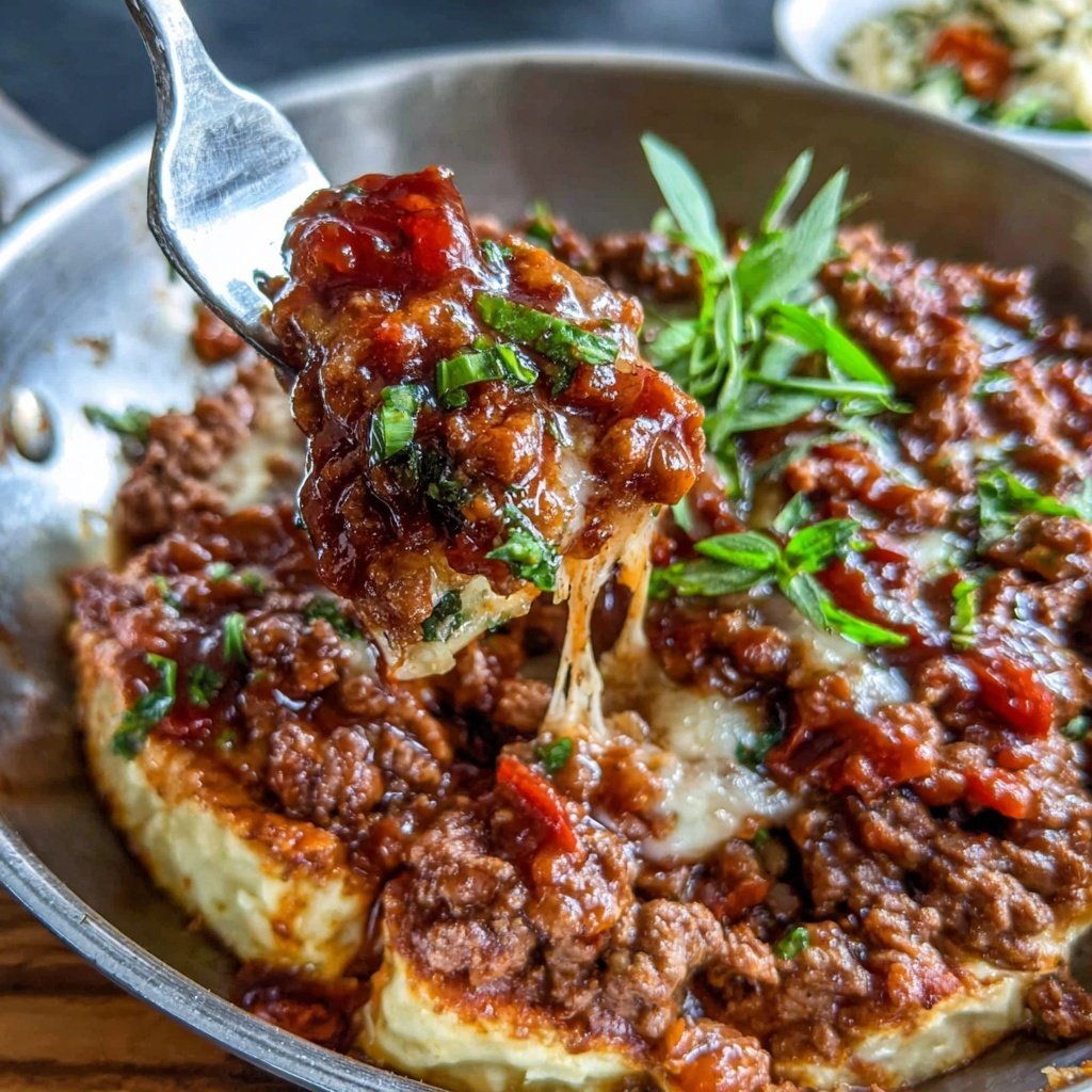 Hamburger Meat Sloppy Joe Skillet