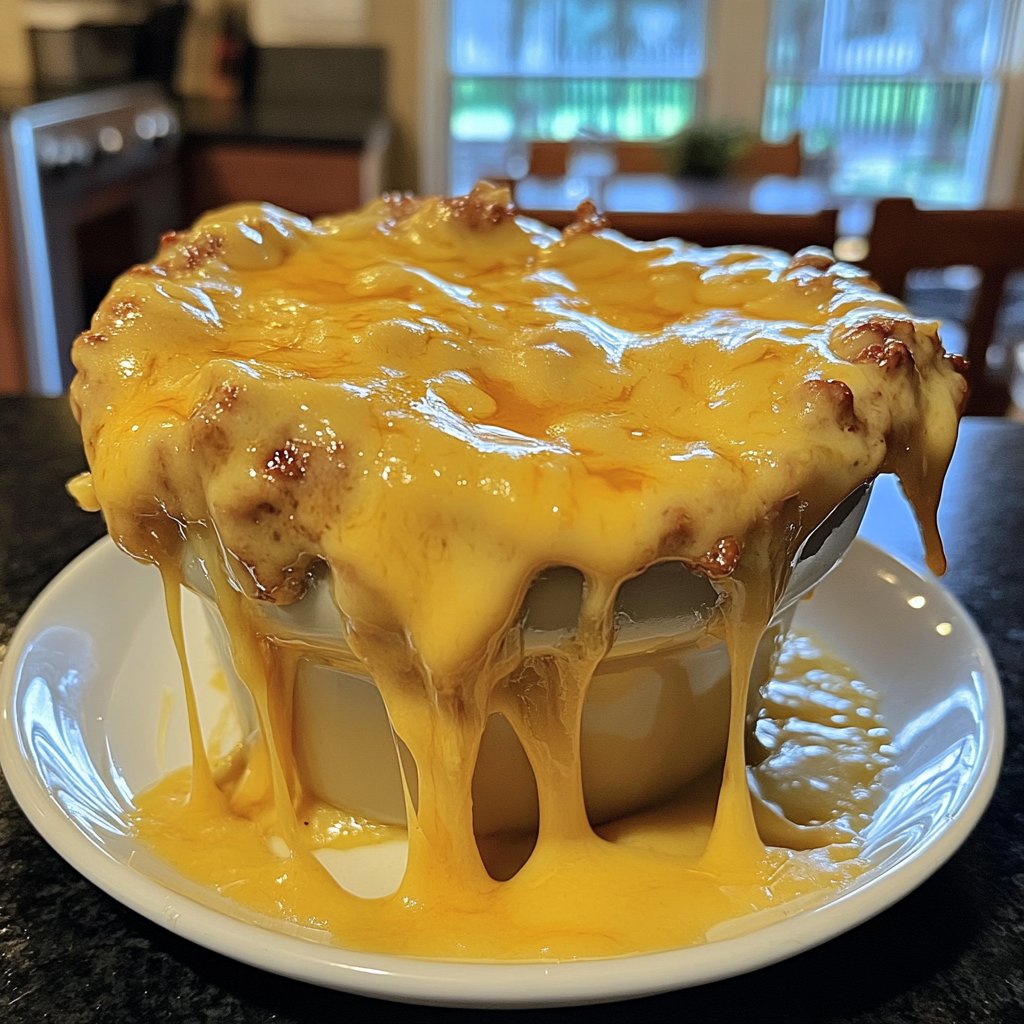Fondue with Cheddar and Mustard