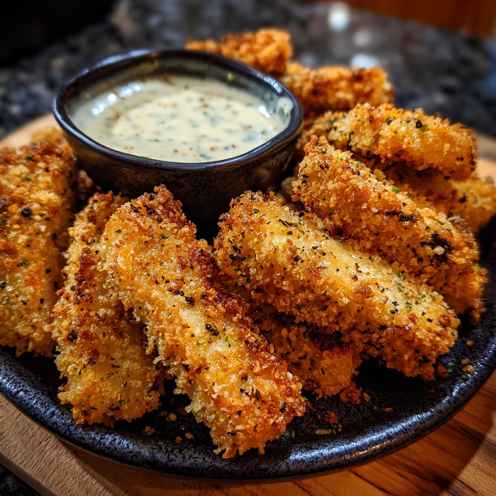 Crispy Eggplant Veggie Fries