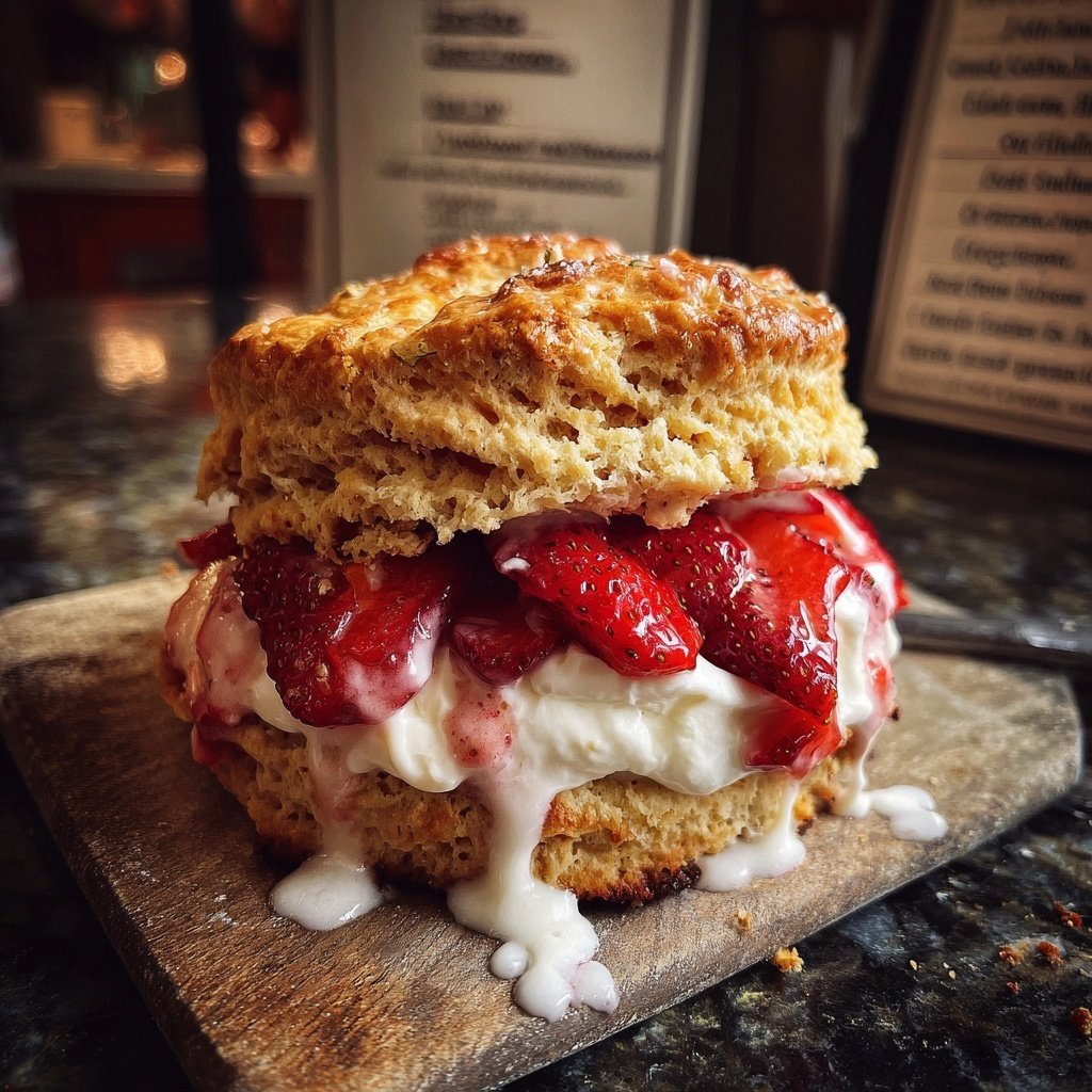 Strawberry Biscuit Shortcake