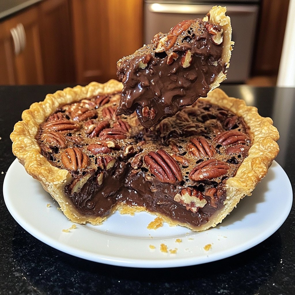 Texas Chocolate Pecan Pie