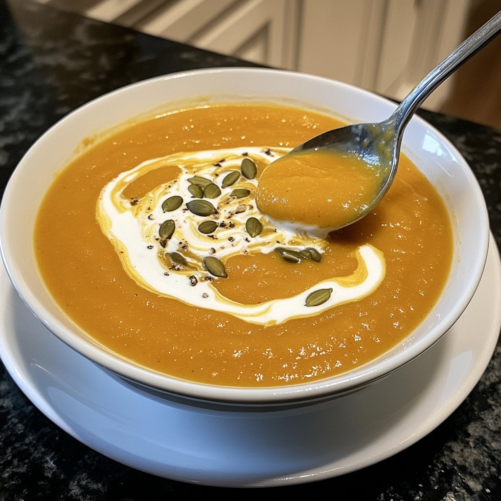 Creamy Squash Soup Recipe