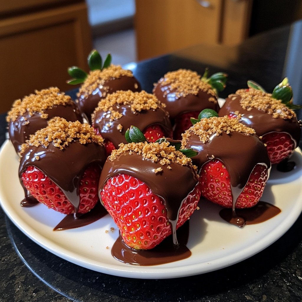 Chocolate Strawberries for Valentine’s Day