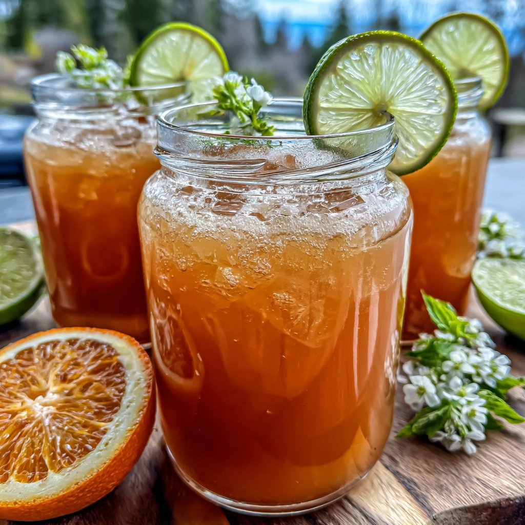 Spring Drinks With Fresh Citrus